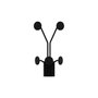 Wallity Giraffe Gancho de pared metálico Negro